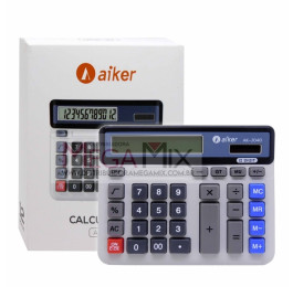 Calculadora Eletrônica 12 Dígitos AK-J040 - Aiker
