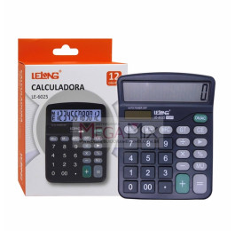 Calculadora Eletrônica 12 Dígitos LE-6025 - Lelong