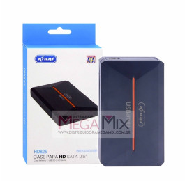 Case para HD Sata 2.5'' USB 3.0 Externo KP-HD825 - Knup