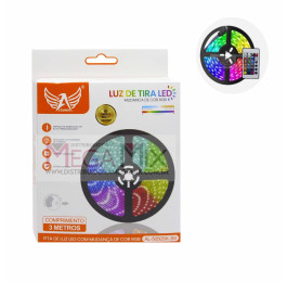 Fita de Led RGB 3M c/ controle AL-5050SK-3M - Altomex