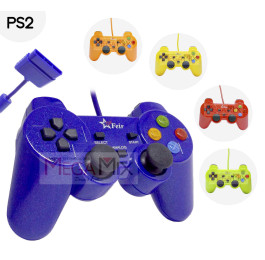 Controle para PlayStation 2 Colorido JSX (saquinho transparente)