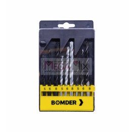 Kit de Brocas com 9 peças BOM-5001 - Bomder