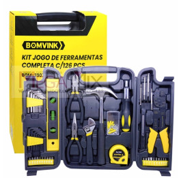 Kit de Ferramentas com 126 Peças BOM-3907 - Bomder