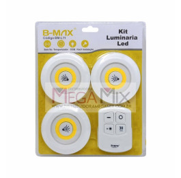 Kit Luminária LED com Controle BM-L11 - B-Max