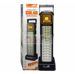 Luminária de Emergência Solar 39 LED's 30W EL-2715 - Eletromex