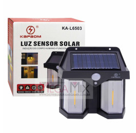 Luminária Solar com Sensor de Movimento KA-L6503 - Kapbom