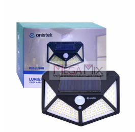 Luminária Solar 7W 100 LEDS ON-LU100 - Onistek