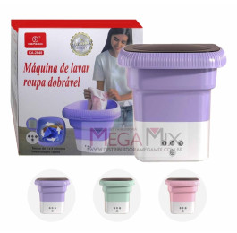 Mini Máquina de Lavar Roupa Dobrável KA-2648 - Kapbom