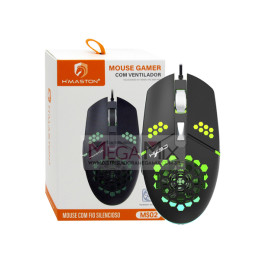 Mouse Gamer USB com Cooler 6400DPI MS02 - H'Maston