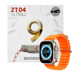 Relógio Inteligente Smart Watch + 4 Pulseiras 49MM ZT04 ULTRA 2 - Wearfit